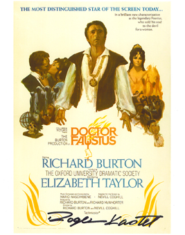 Doctor Faustus Poster Art signed by Roger Kastel