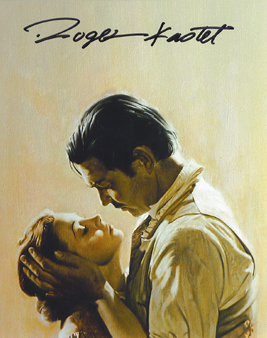 Gone with the Wind singed by Roger Kastel