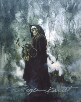 The Grim Reaper signed by Roger Kastel