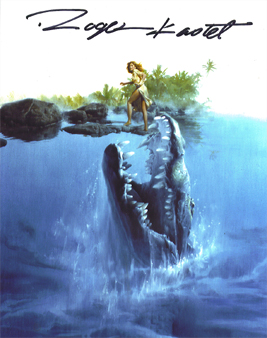 Creatures signed by Roger Kastel
