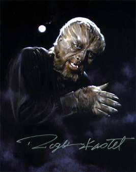 The Werewolf signed by Roger Kastel